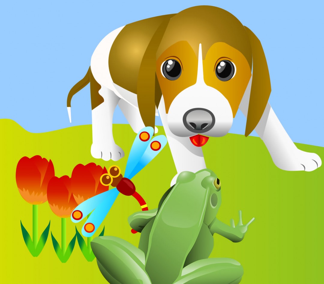 Fábula para niños: El buen tiempo y la lluvia