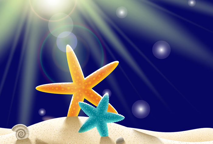 Cuento infantil : La niña de la playa