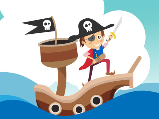 Cuento infantil: El Pirata Escacharrado