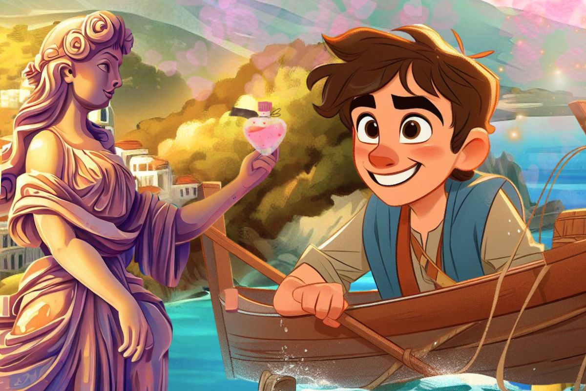 Leyenda corta: El pescador y la diosa | Bosque de Fantasías
