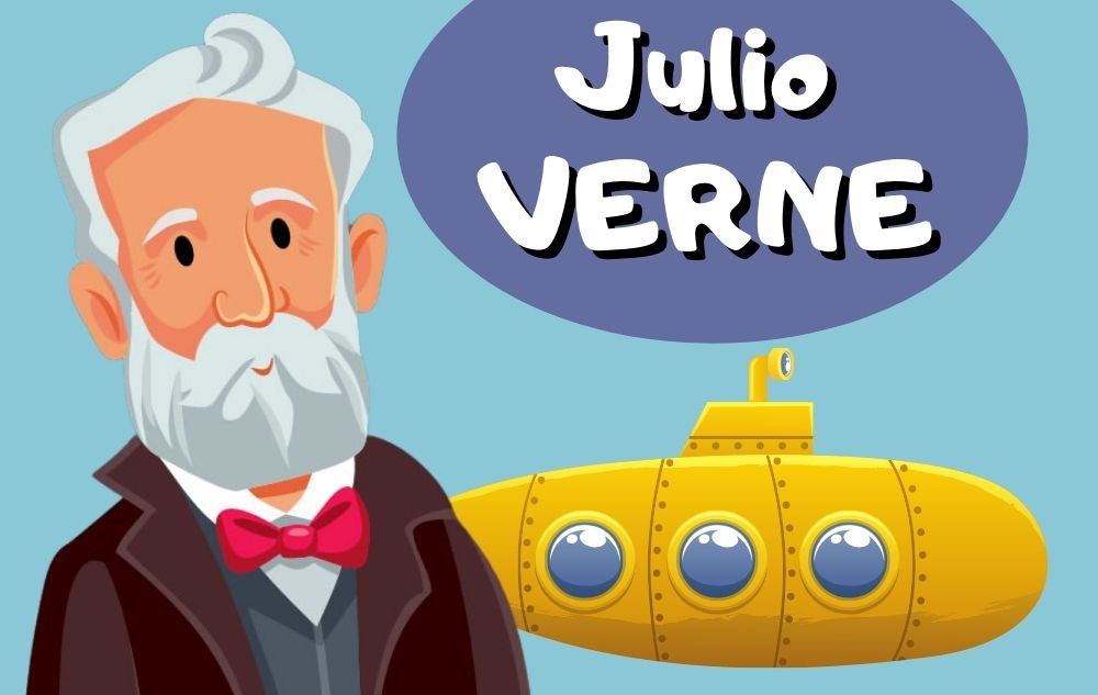 Pocos como eso Componer BIOGRAFÍAS CORTAS ® Julio Verne : Escritor francés
