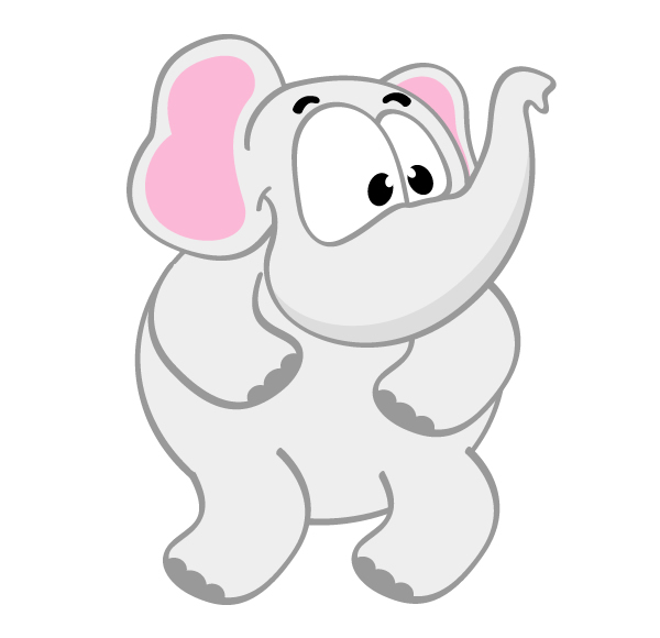 pequeño elefante blanco