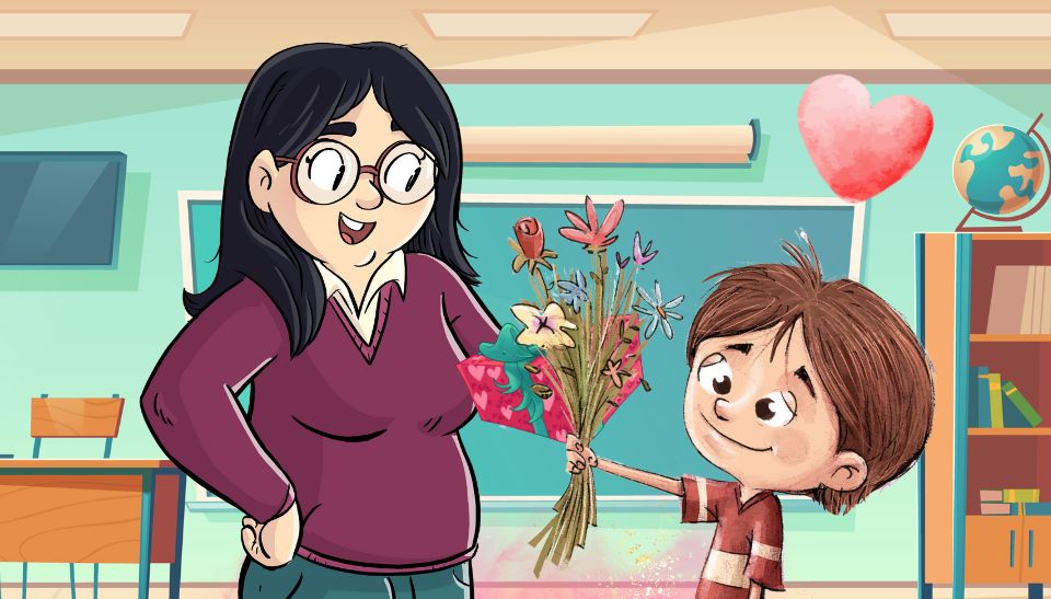 CUENTOS DE AMOR: Mi maestra Rosa | Bosque de Fantasías