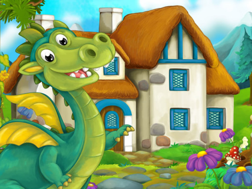 Cuento: El dragón amigable