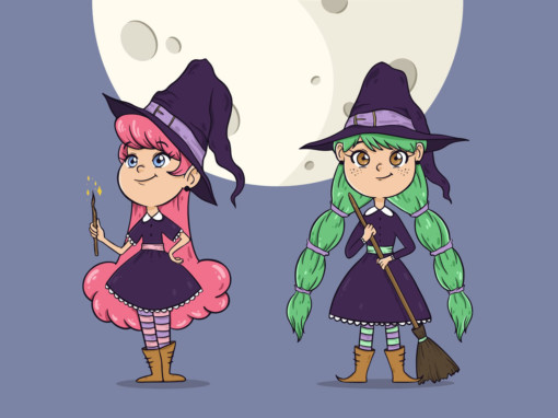 Cuento: Las dos brujitas