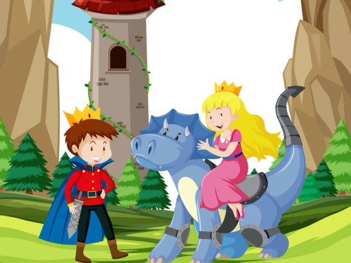 Cuento: Un dragón lleno de amor