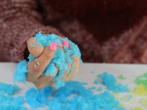 Cómo hacer nieve artificial