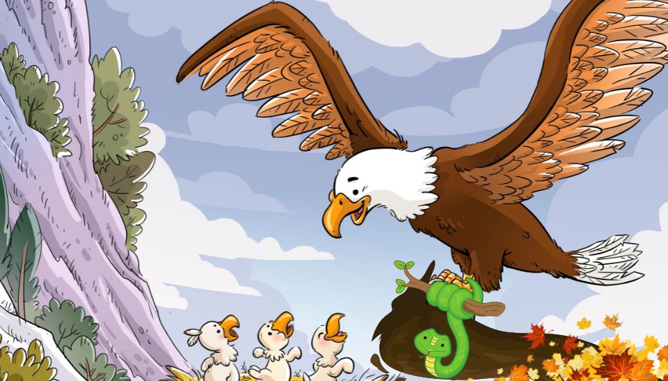 Leyenda albanesa para niños: La leyenda del águila