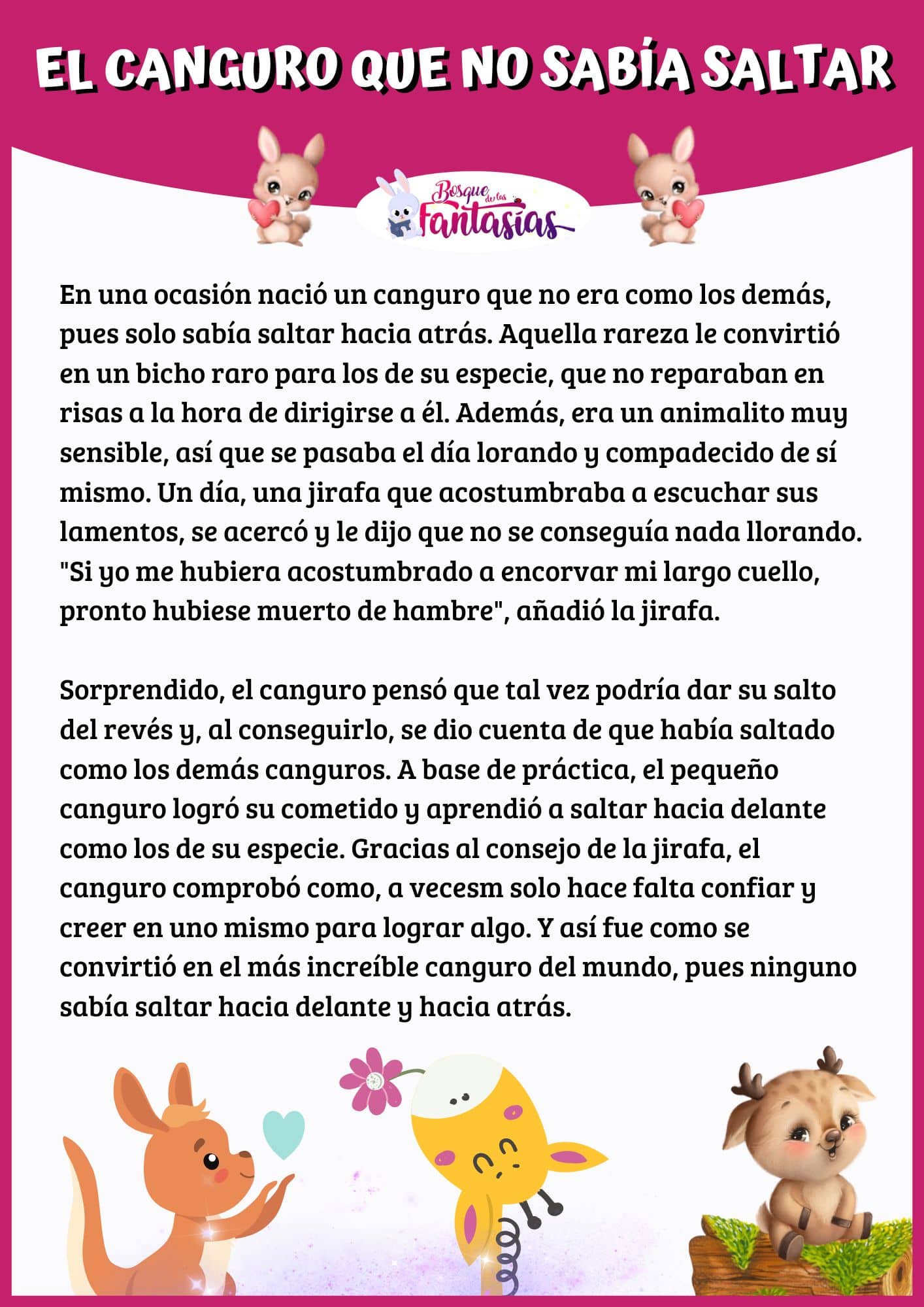 Cuentos infantiles cortos para niños y niñas de primaria