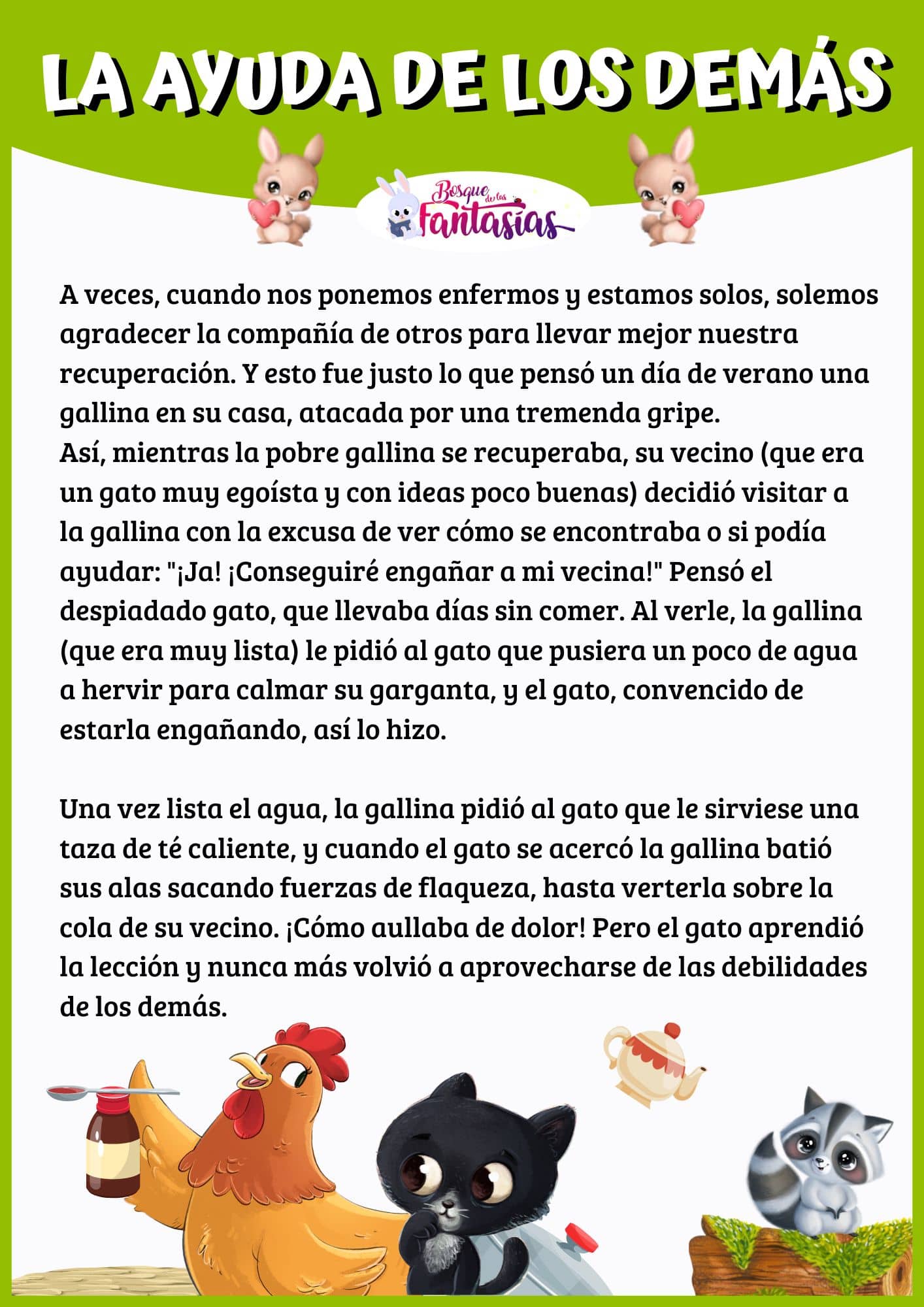 10 cuentos cortos para leer con niños