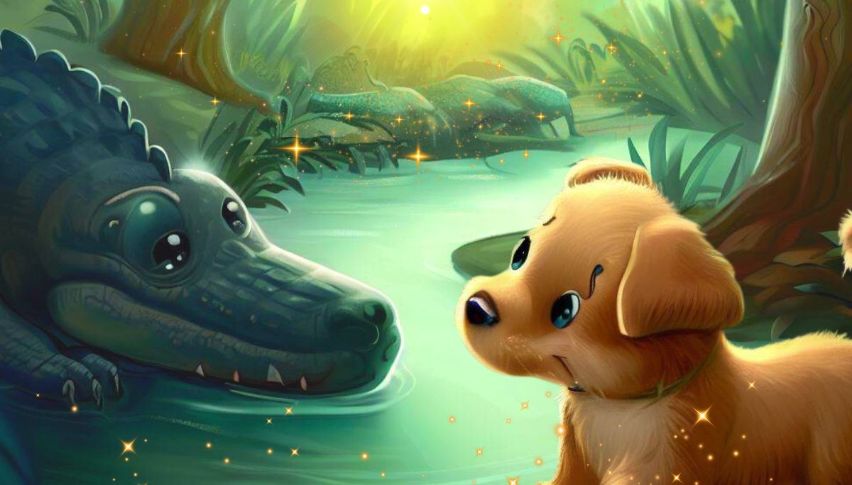 FÁBULAS DE ANIMALES: El perro y el cocodrilo | Bosque de Fantasías
