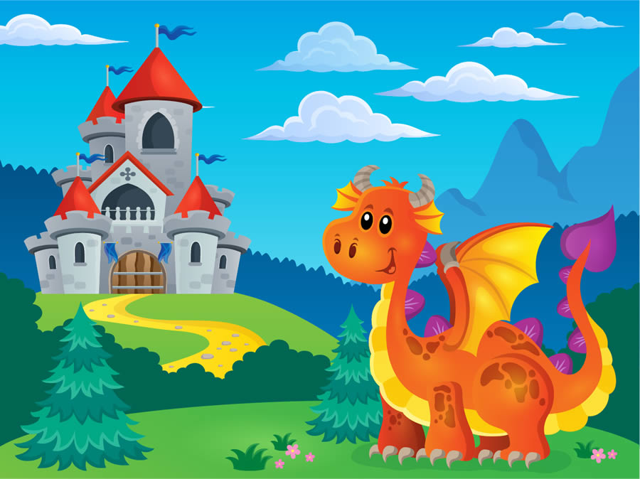 Cuento infantil El Dragón Salvador Bosque de Fantasías